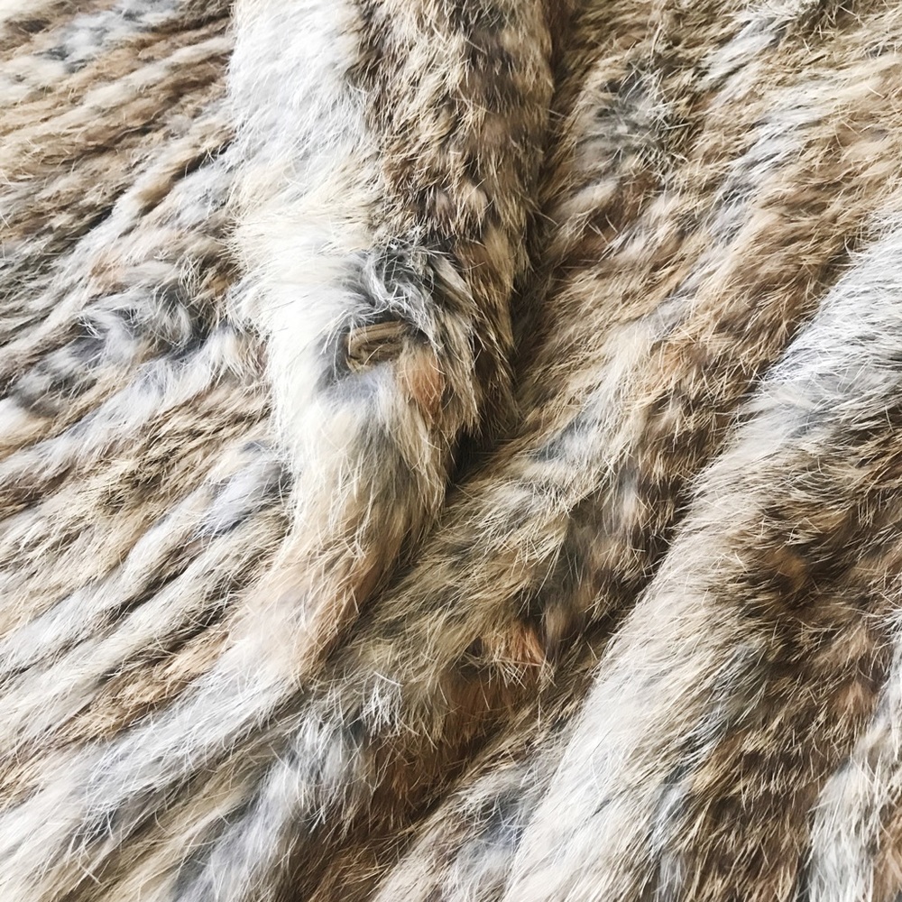 Joie Andoni *Real* Rabbit Fur Vest - Picture 5 of 8